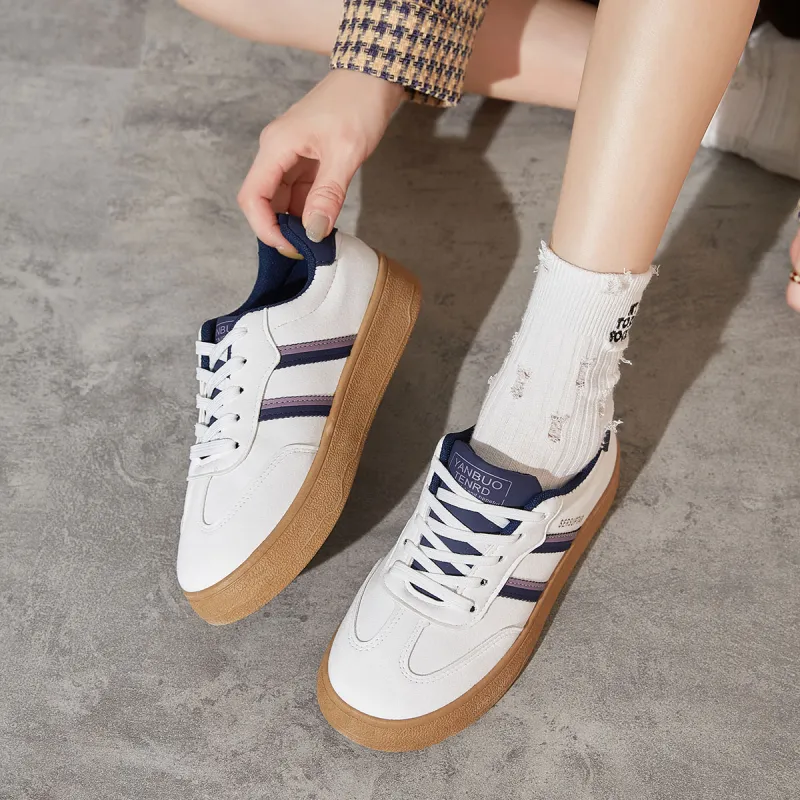 Medd Low-Top Fleece-Lined Comfortable Skateboard Shoes Women's-12