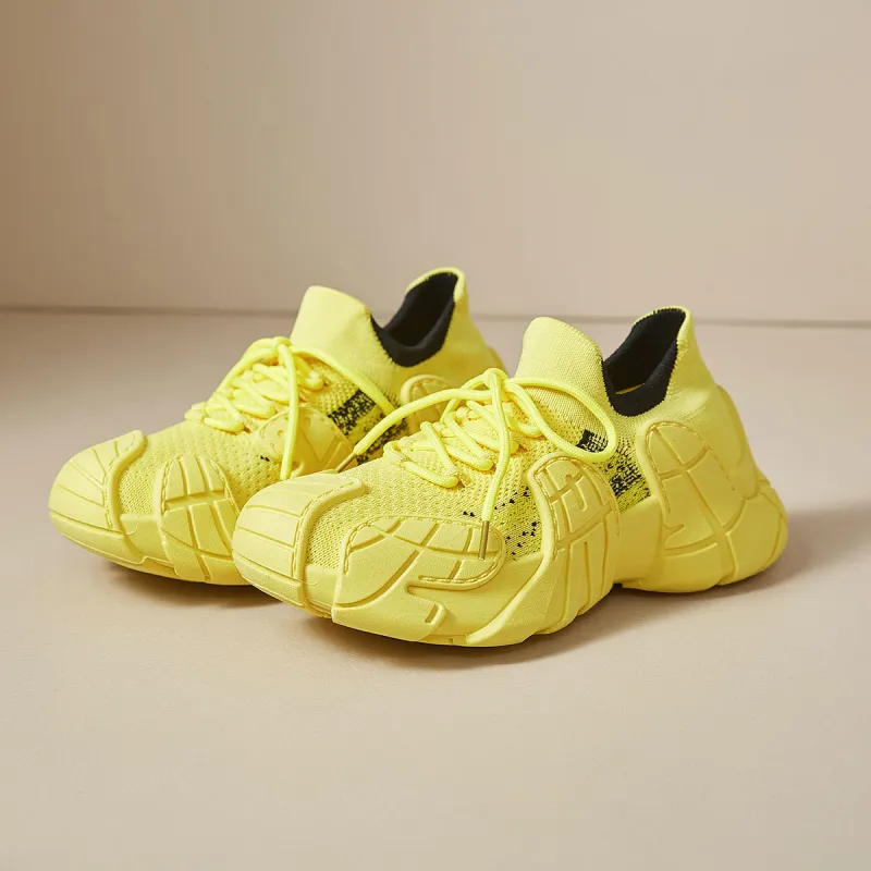 Medd Height Increasing Balance Impact Resistant Support Abrasion Resistant Lightweight Low Top Casual Shoes Women's-7