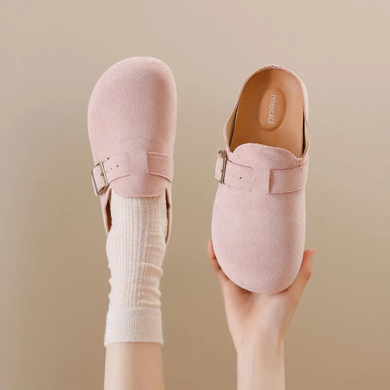 Medd Abrasion Resistant Closed Toe Slippers Women's-5