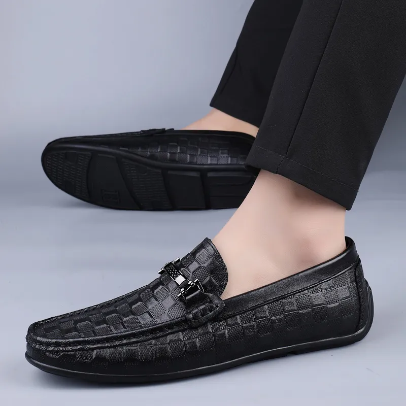 GEWEILUO Casual Shoes Men's Black-1