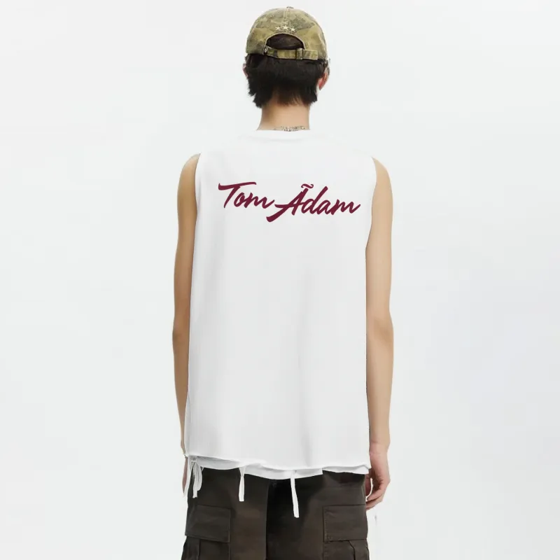 TOM ADAM Tank Tops Unisex-7