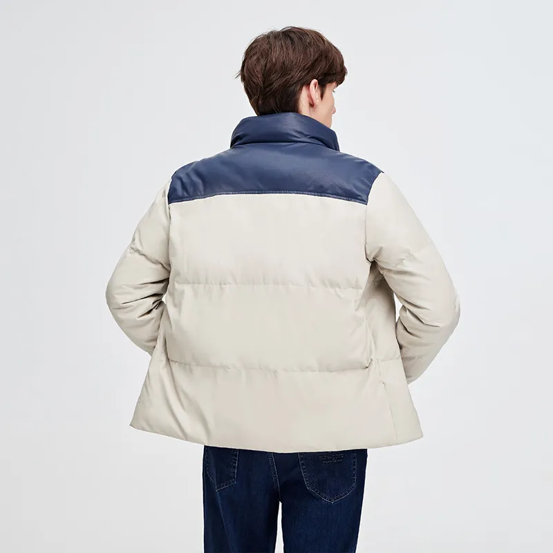 NAVIGARE Puffer Jacket Men's Coconut Milk White/Orchid-6