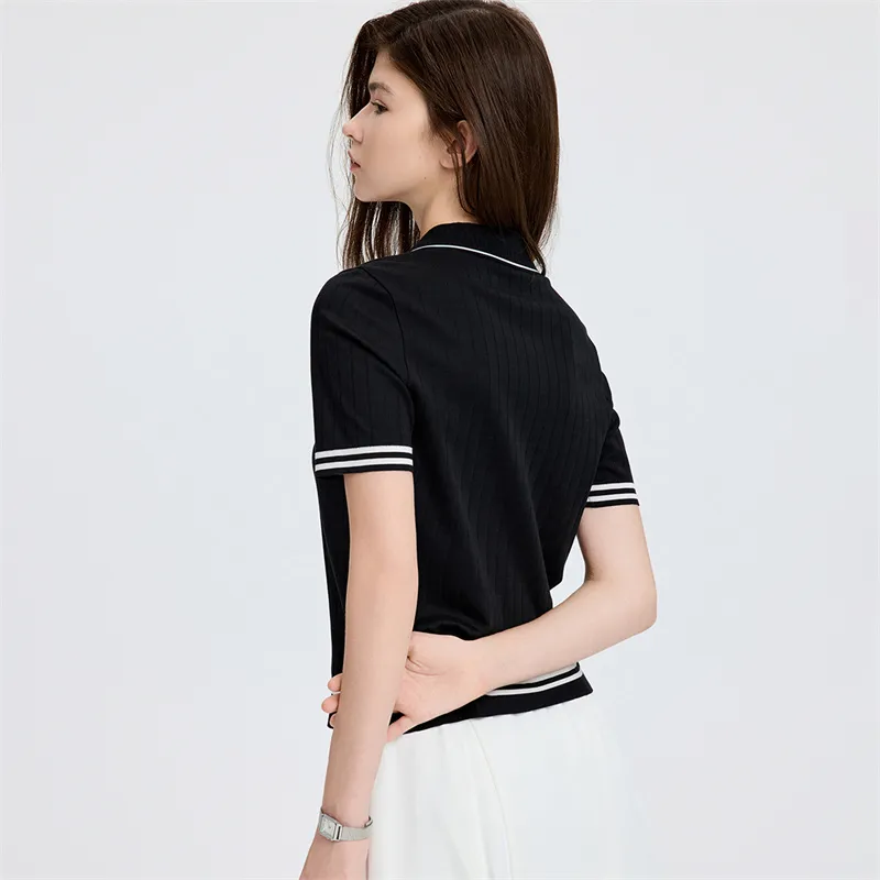 NAVIGARE T Shirt Women's Night Black-6