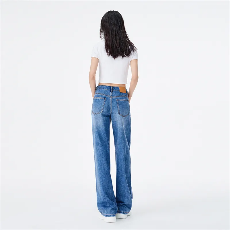 NAVIGARE Jeans Women's Dark Pearl Royal Blue-3