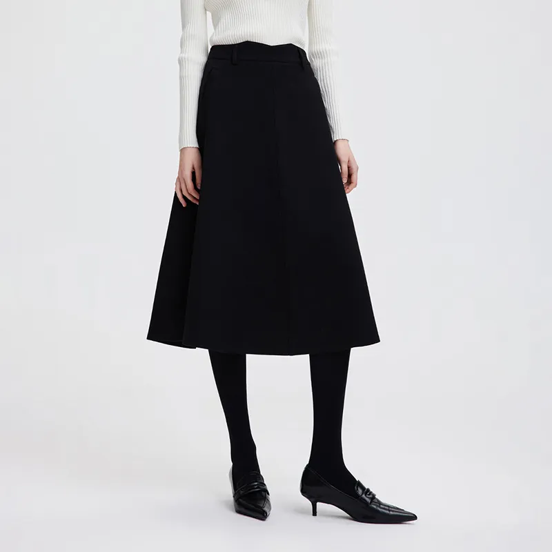 NAVIGARE Casual Long Skirt Women's-5