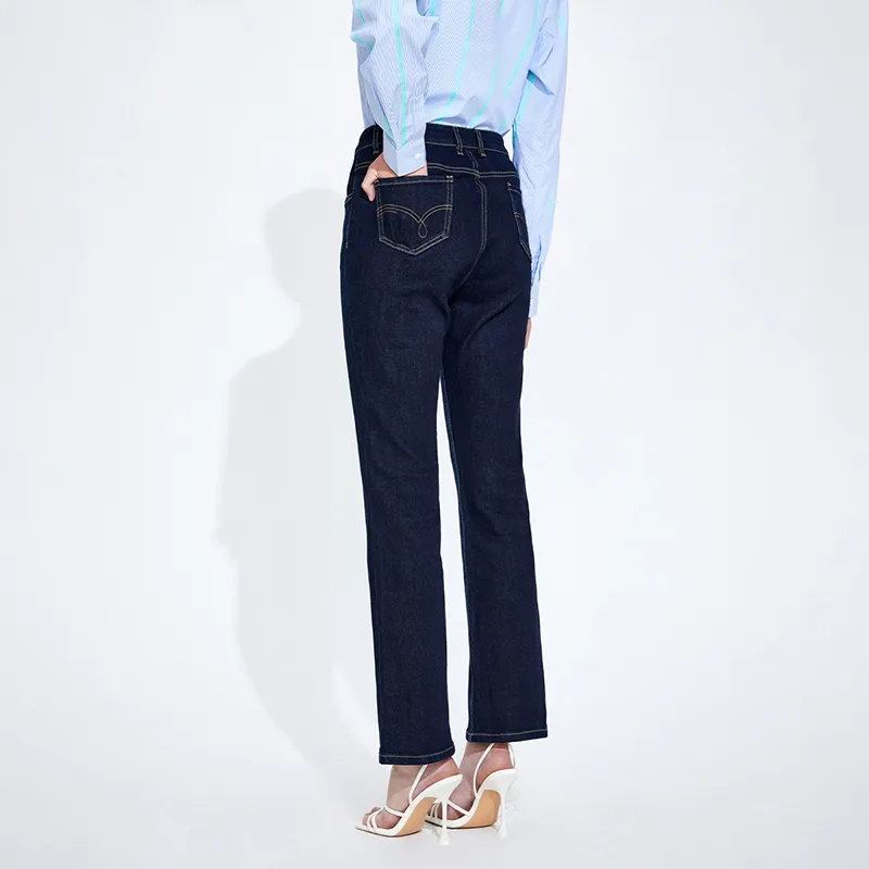 NAVIGARE Jeans Women's Sea Blue-5