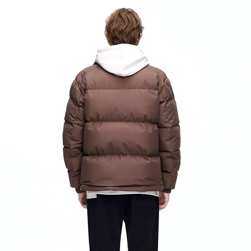 NAVIGARE Down Jacket Men's Mocha Coffee-6