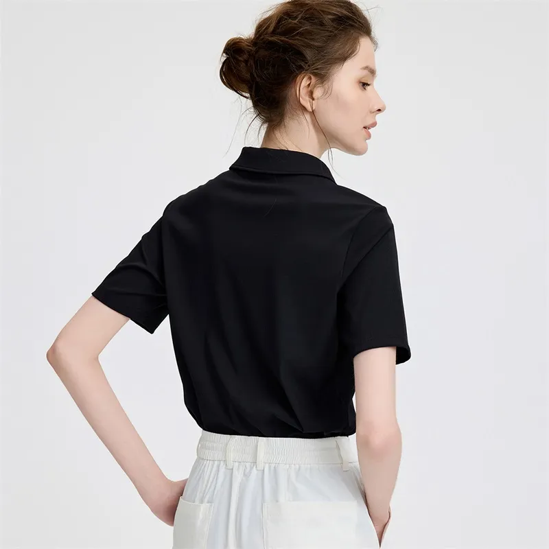 NAVIGARE Polo Shirts Women's Night Black-6