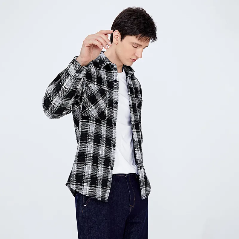 NAVIGARE Shirt Men's Night Black/White-3