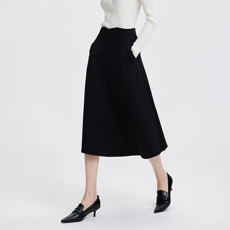 NAVIGARE Casual Long Skirt Women's-6