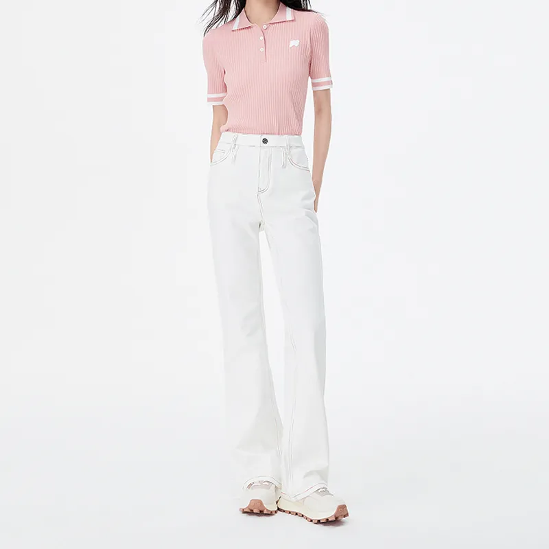 NAVIGARE Jeans Women's Tech White-2