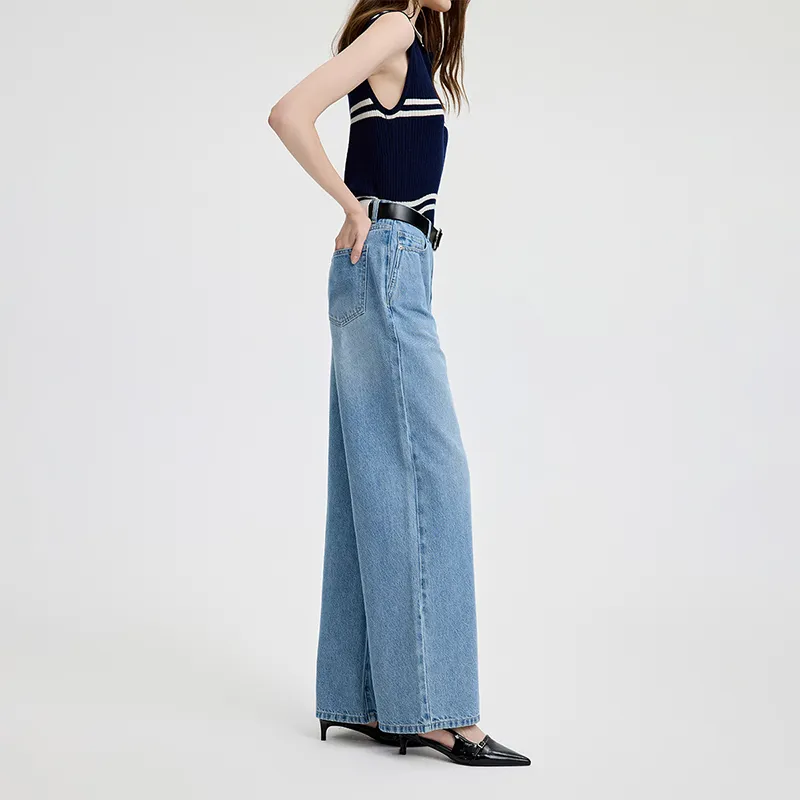 NAVIGARE Jeans Women's Denim Blue-5