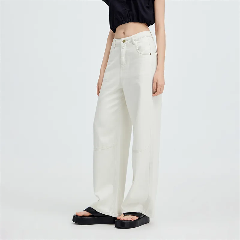 NAVIGARE Jeans Women's Tech White-4