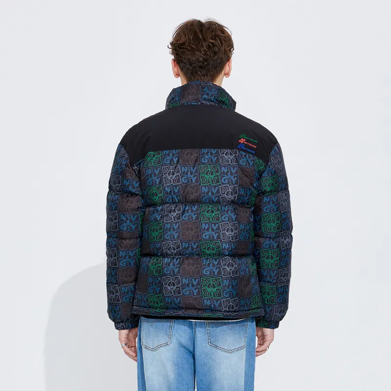 NAVIGARE Down Jacket Men's Night Black Blue-2