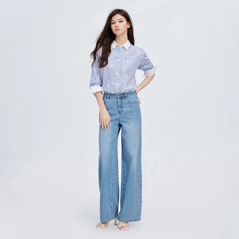 NAVIGARE Jeans Women's Denim Blue-6