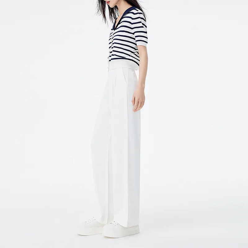 NAVIGARE Casual Pants Women's Tech White-3