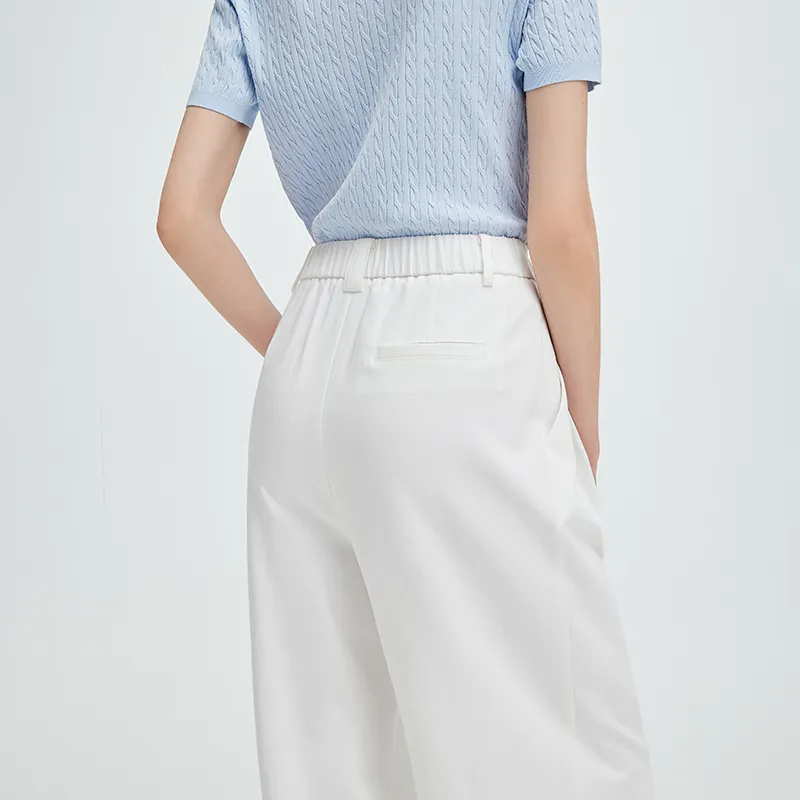 NAVIGARE Casual Pants Women's Tech White-6