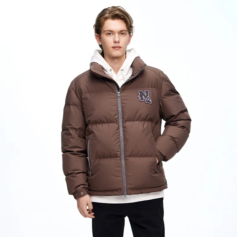 NAVIGARE Down Jacket Men's Mocha Coffee-3