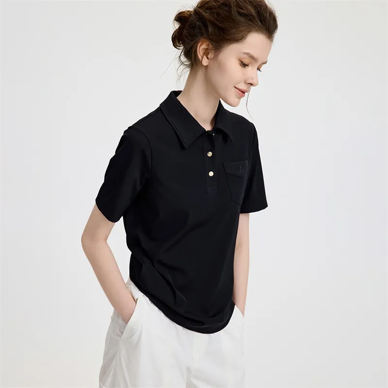 NAVIGARE Polo Shirts Women's Night Black-5