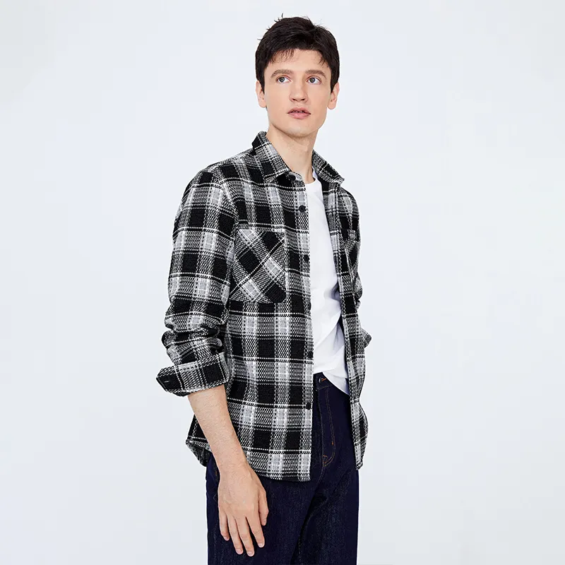 NAVIGARE Shirt Men's Night Black/White-2