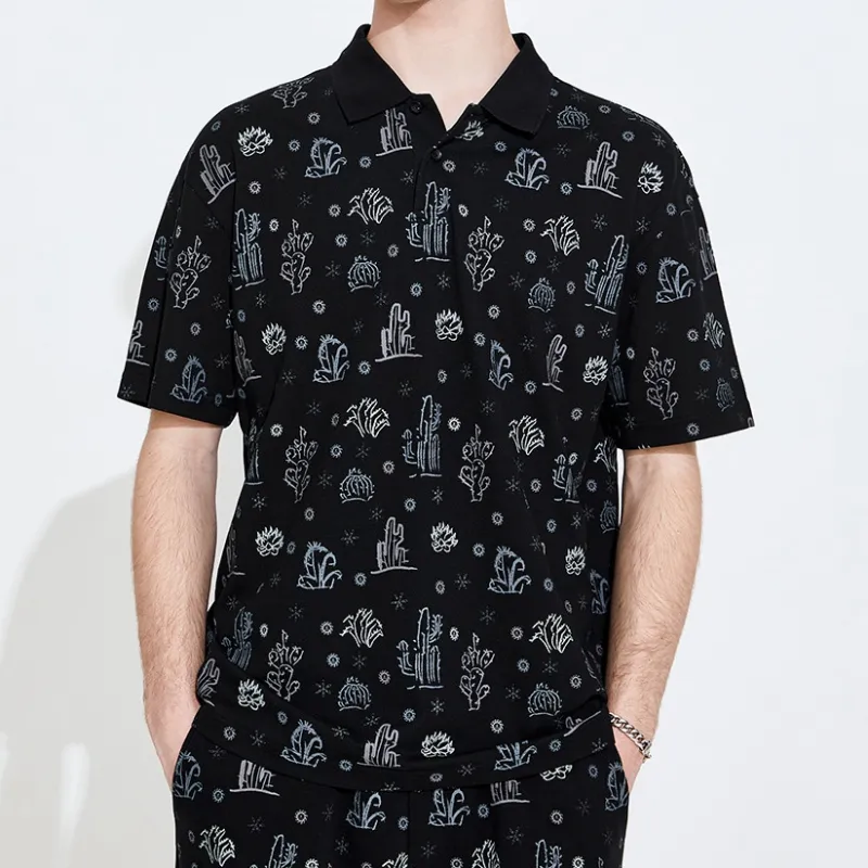 NAVIGARE Polo Shirts Men Black-3