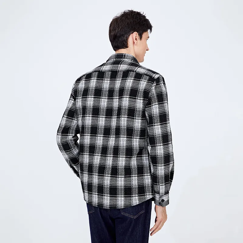NAVIGARE Shirt Men's Night Black/White-6