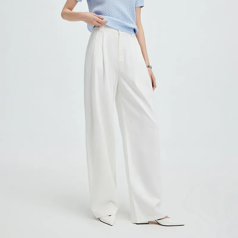 NAVIGARE Casual Pants Women's Tech White-3