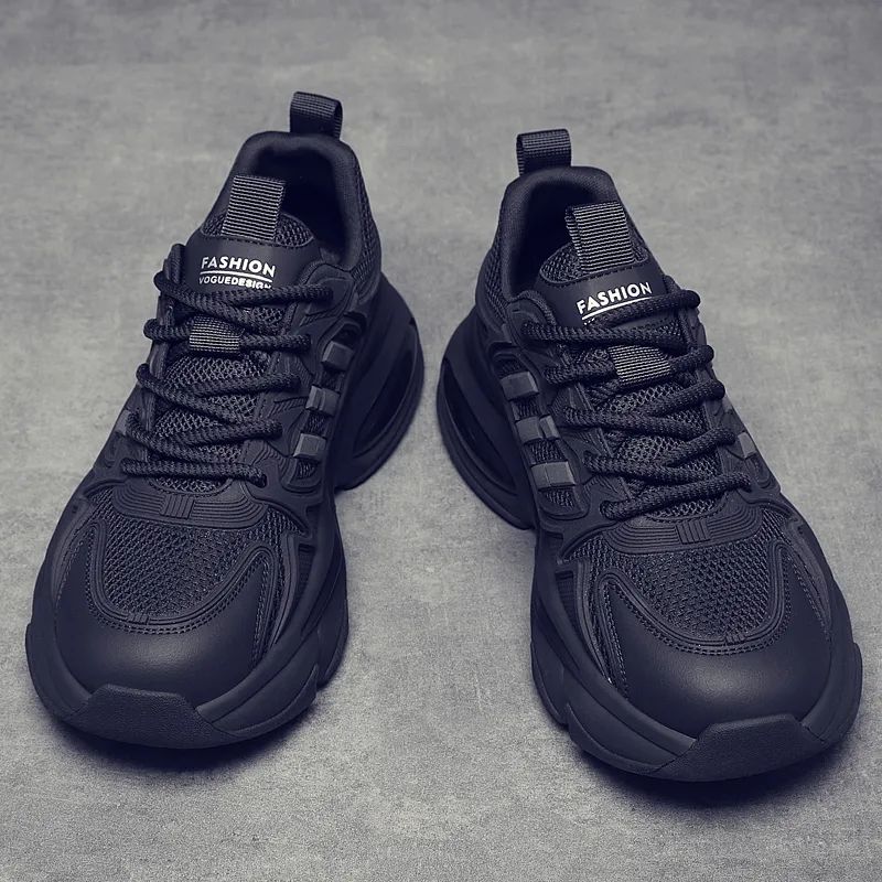 Othellon Low-Top Chunky Sneakers Men's Black-1