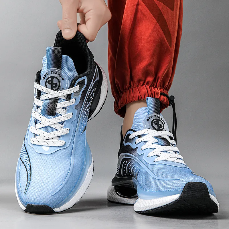COSUOIS Cushioning Anti-Slip Wear-Resistant Breathability Low-Top Running Shoes Unisex-2