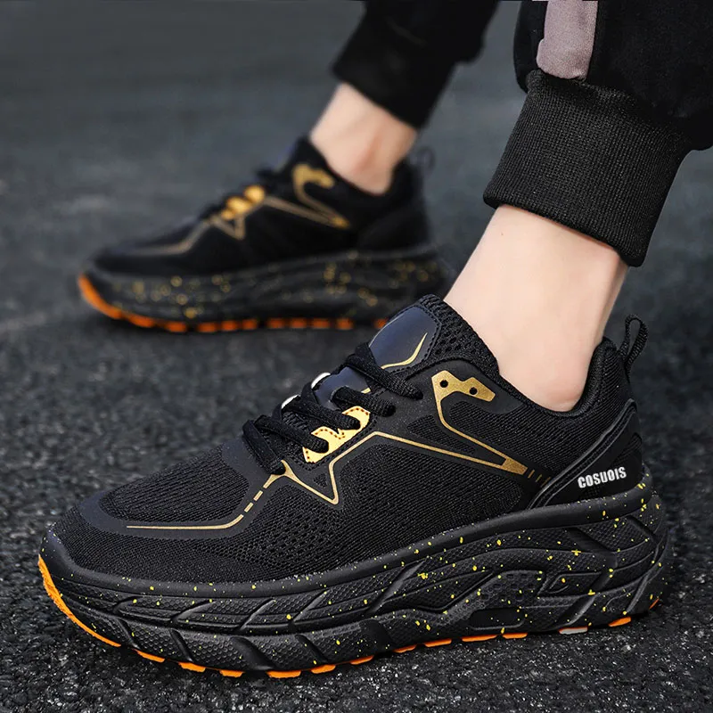 COSUOIS Cushioning Low-Top Running Shoes Unisex-9