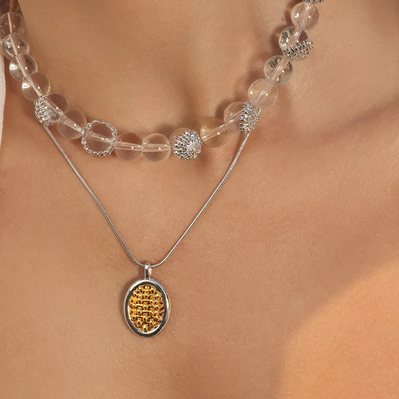 BOONEE ALUS Copper Necklaces Women's-3