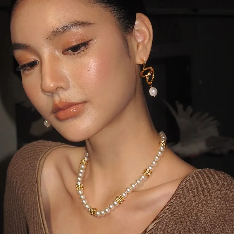 BOONEE ALUS Copper Is Karat Gold plated Necklaces Women's-3
