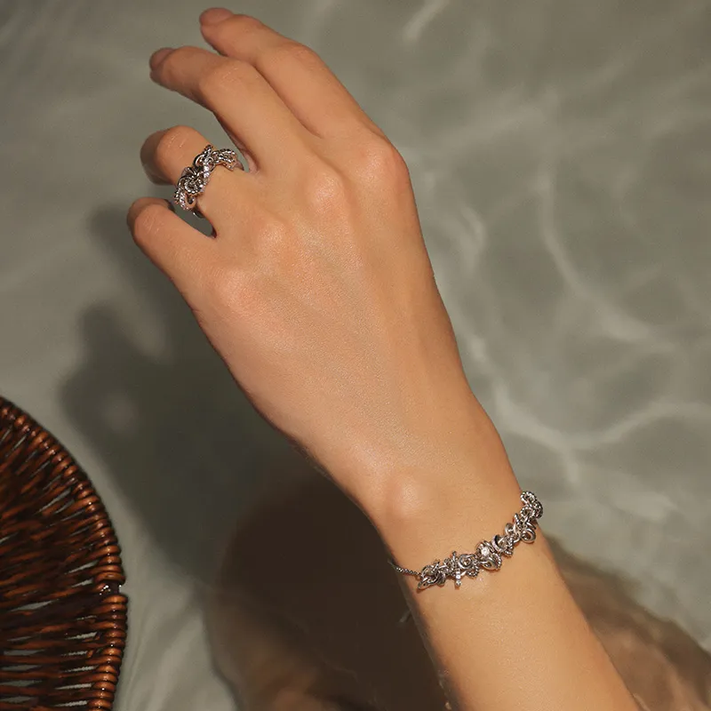 BOONEE ALUS Synthetic Cubic Zirconia Bracelets Women's-2