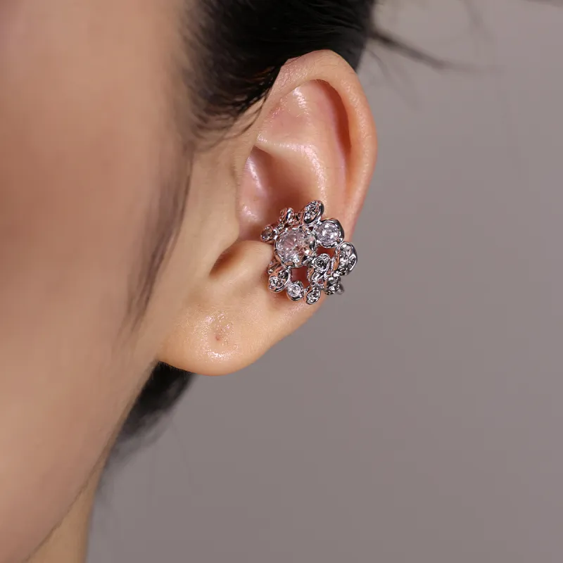 BOONEE ALUS Alloy/Silver Plated/Gold Plated Clip On Earrings Women's-3