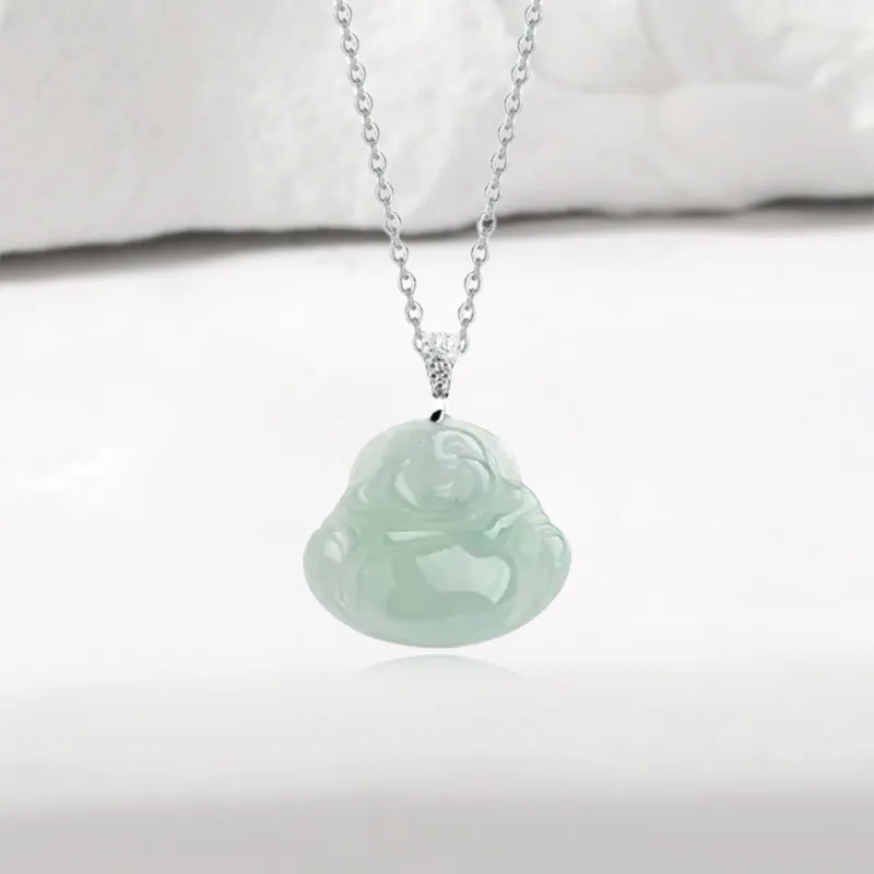 Bailijin Bean Type Jadeite Necklaces Unisex-3