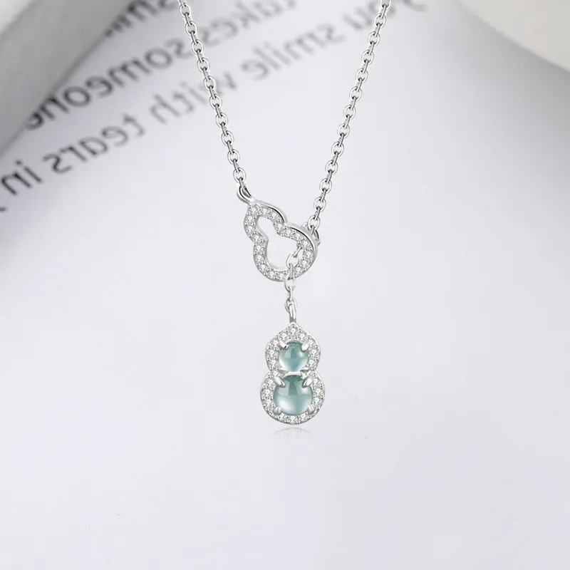 Bailijin Glutinous Jade Jadeite Necklaces Unisex-3