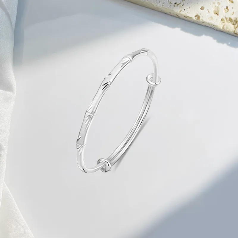 Bailijin S999 Fine Silver Sterling Silver Bracelets Unisex-1