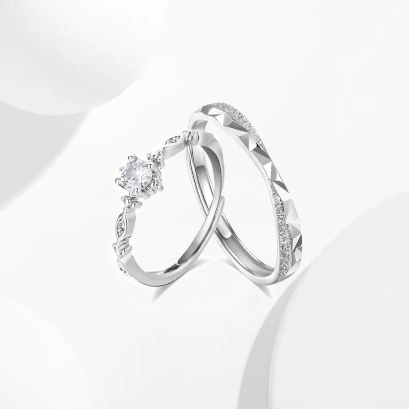 Bailijin Colored Gemstone Rings Unisex-2