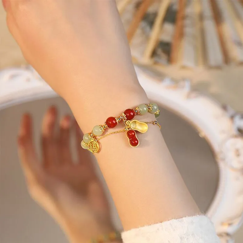 Bailijin Bracelets Green Jade Unisex-1