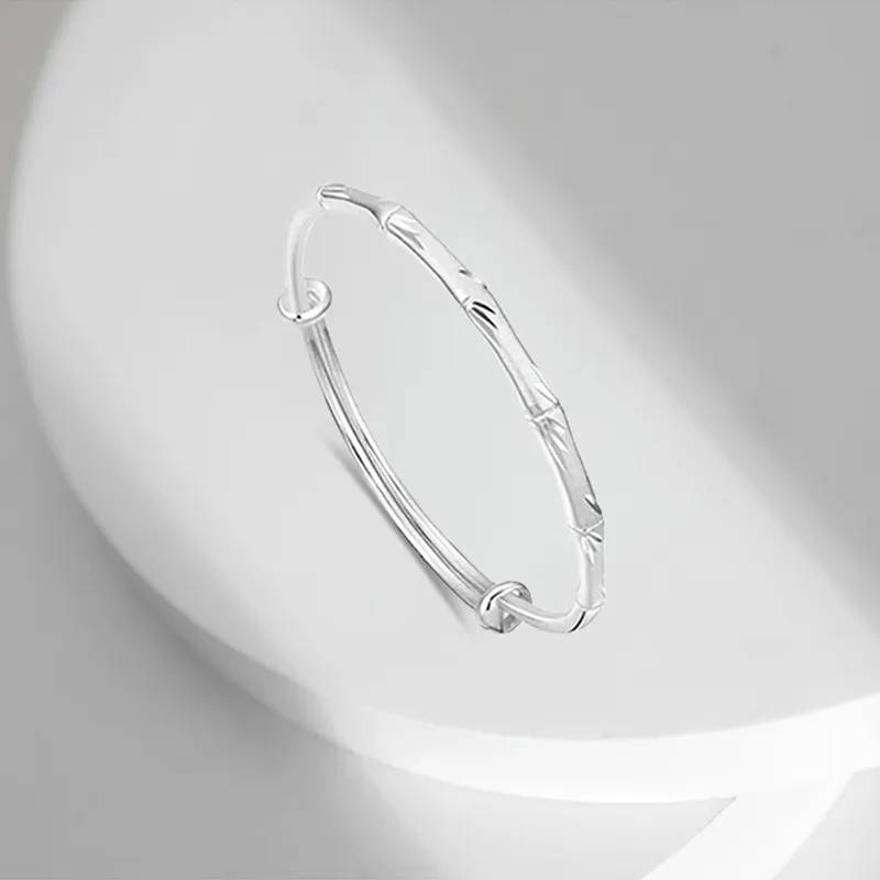 Bailijin S999 Fine Silver Sterling Silver Bracelets Unisex-4