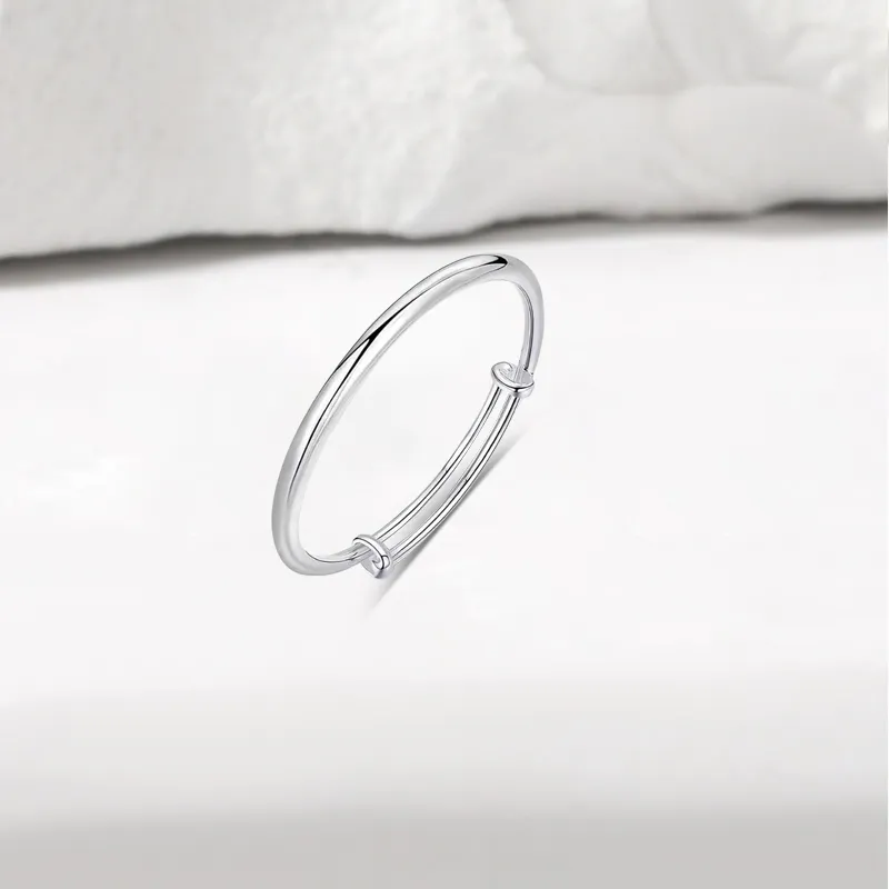 Bailijin 999 Fine Silver Sterling Silver Bracelets Unisex-2