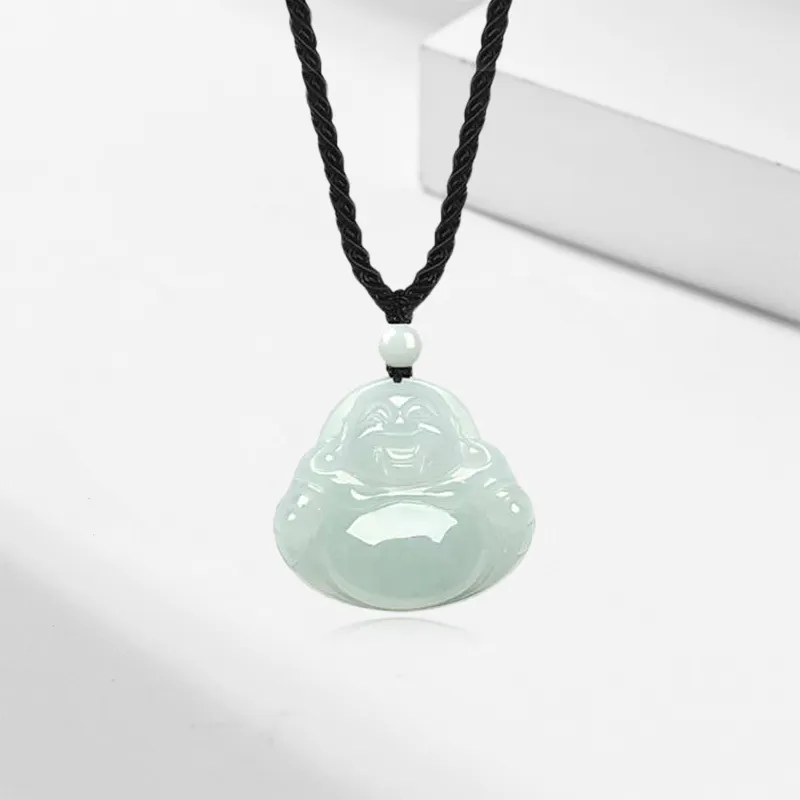 Bailijin Bean Type Jadeite Necklaces Unisex-1