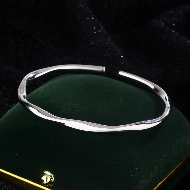 Bailijin S999 Fine Silver Sterling Silver Bracelets Unisex-2
