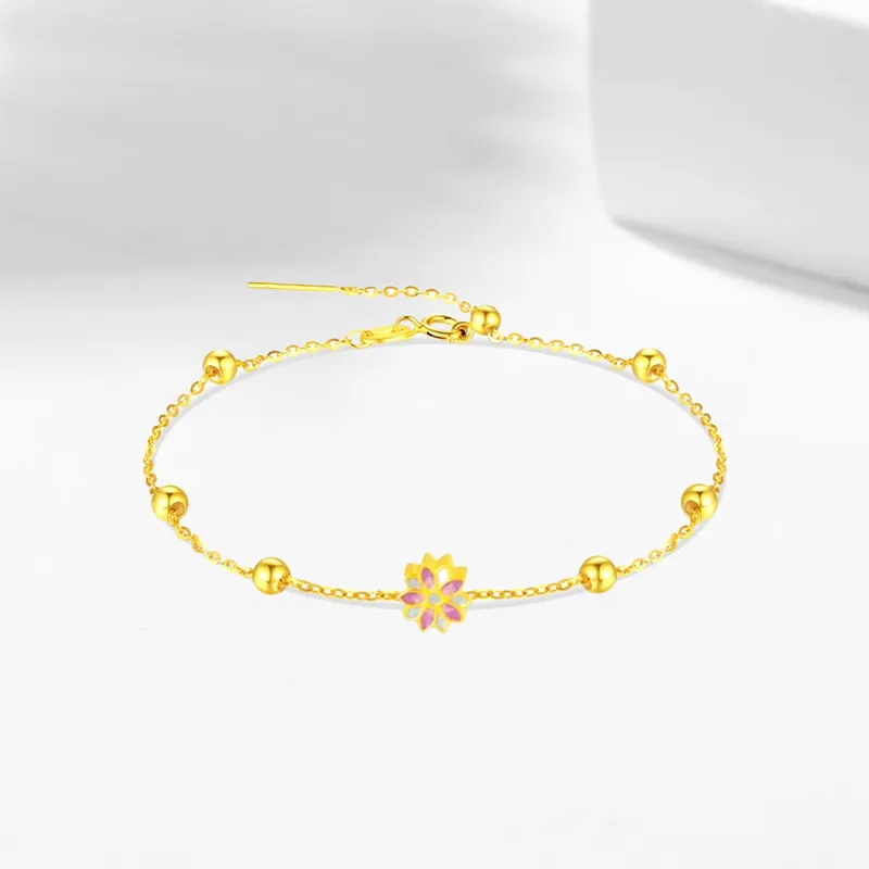 Bailijin Gold Bracelet Unisex-3