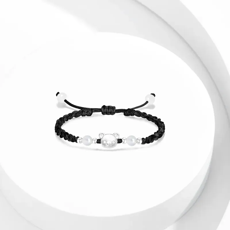 Bailijin 999 Fine Silver Bracelets Unisex-3