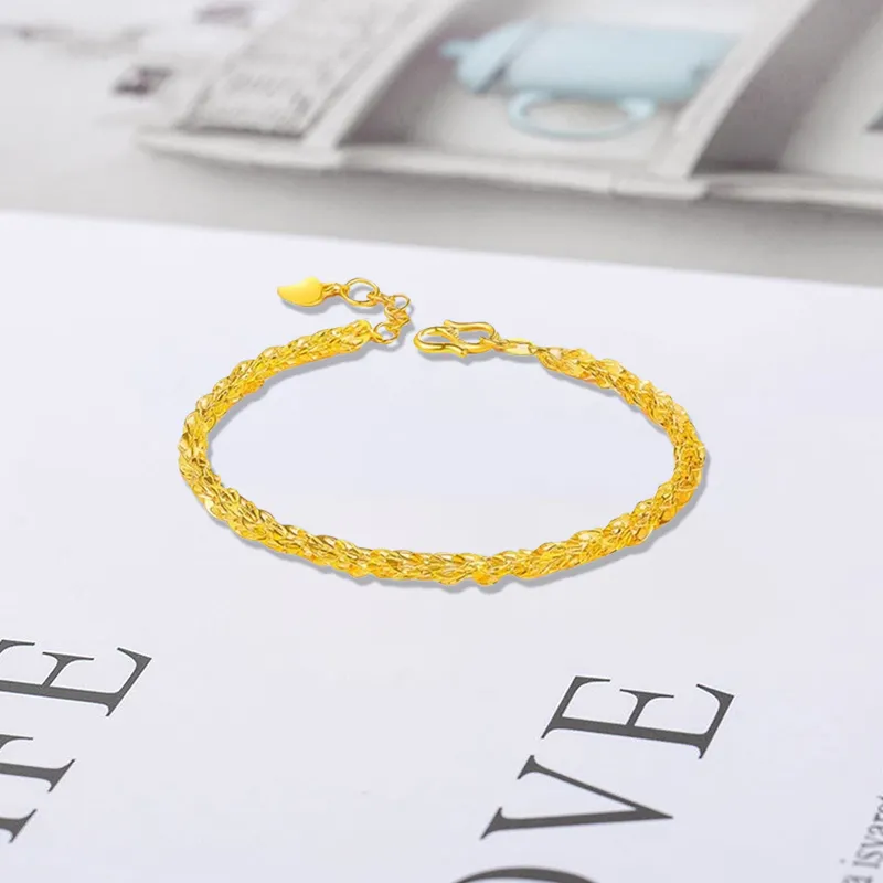Bailijin Gold Bracelet Unisex-2