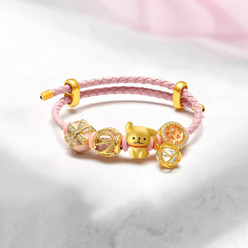 Bailijin Gold Bracelet Unisex-2