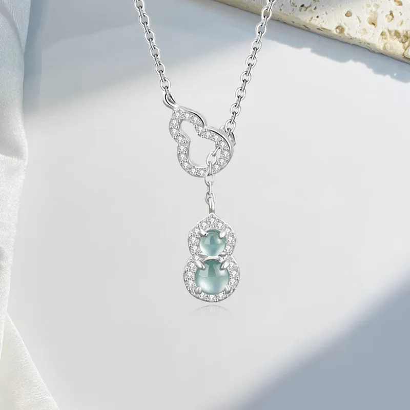 Bailijin Glutinous Jade Jadeite Necklaces Unisex-1