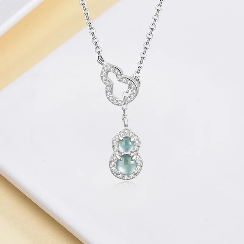 Bailijin Glutinous Jade Jadeite Necklaces Unisex-2