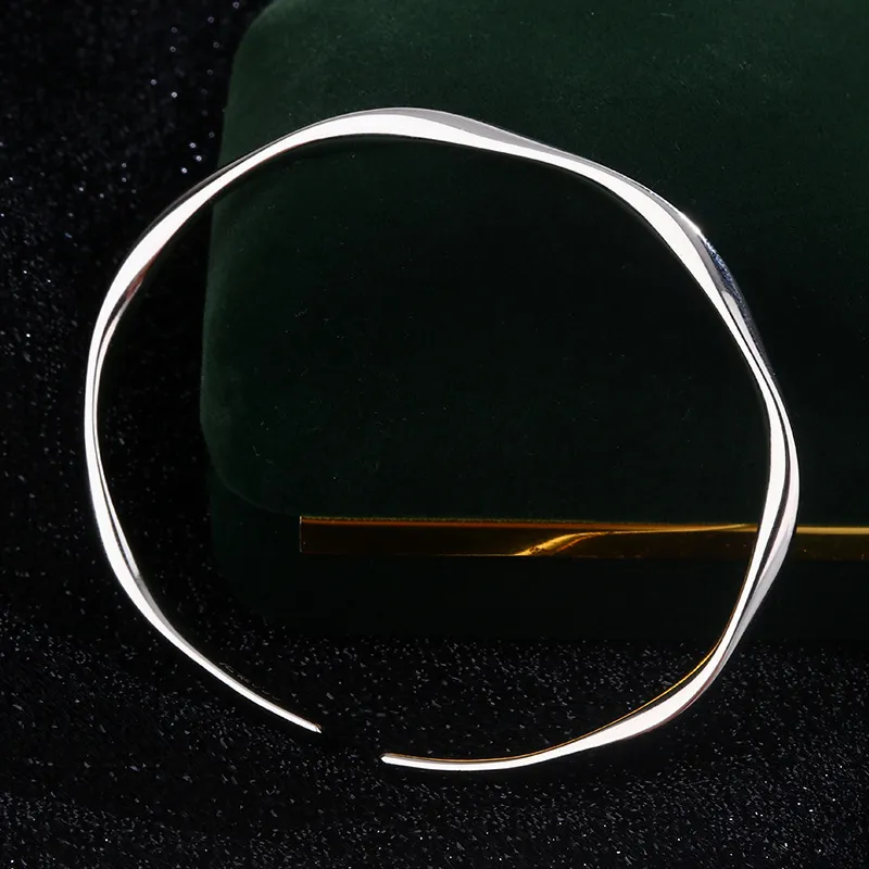 Bailijin S999 Fine Silver Sterling Silver Bracelets Unisex-1